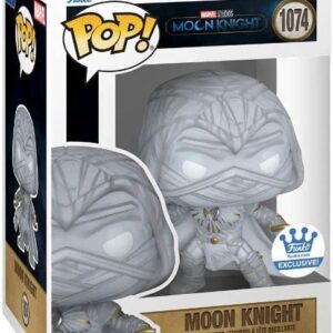 Funko Pop Moon Knight with Weapon Exclusive 1074 Protector and Box Include