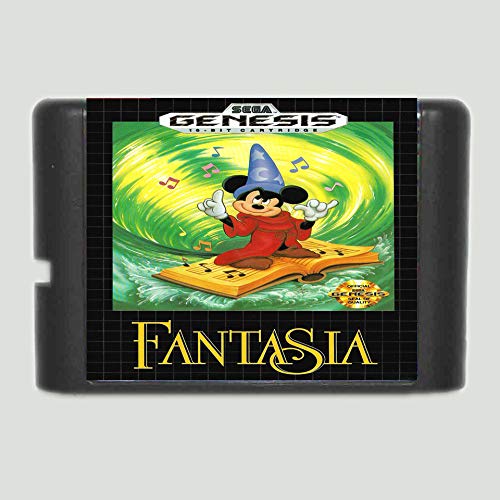 Fantasia Game Cartridge 16 bit MD Game Card For Sega Mega Drive For Genesis-PAL-E