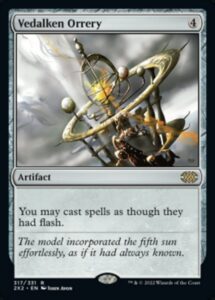 magic: the gathering - vedalken orrery (317) - double masters 2022