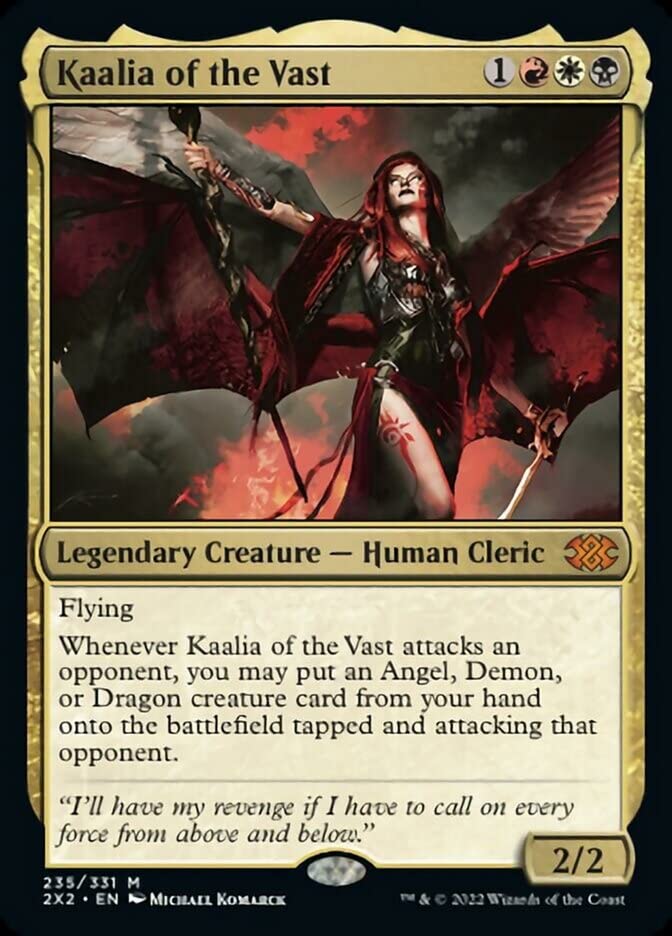 Magic: the Gathering - Kaalia of The Vast (235) - Double Masters 2022