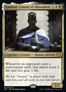 magic: the gathering - kambal, consul of allocation (237) - double masters 2022