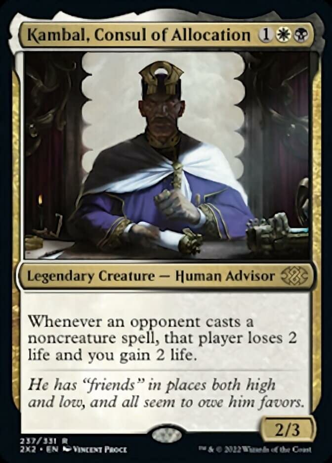 Magic: the Gathering - Kambal, Consul of Allocation (237) - Double Masters 2022