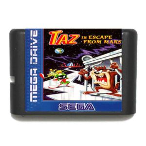 Taz in Escape from Mars 16 bit MD Game Card For Sega Mega Drive For Genesis-EURO-SHELL