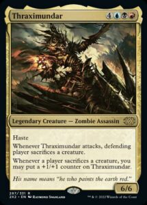 magic: the gathering - thraximundar (287) - double masters 2022