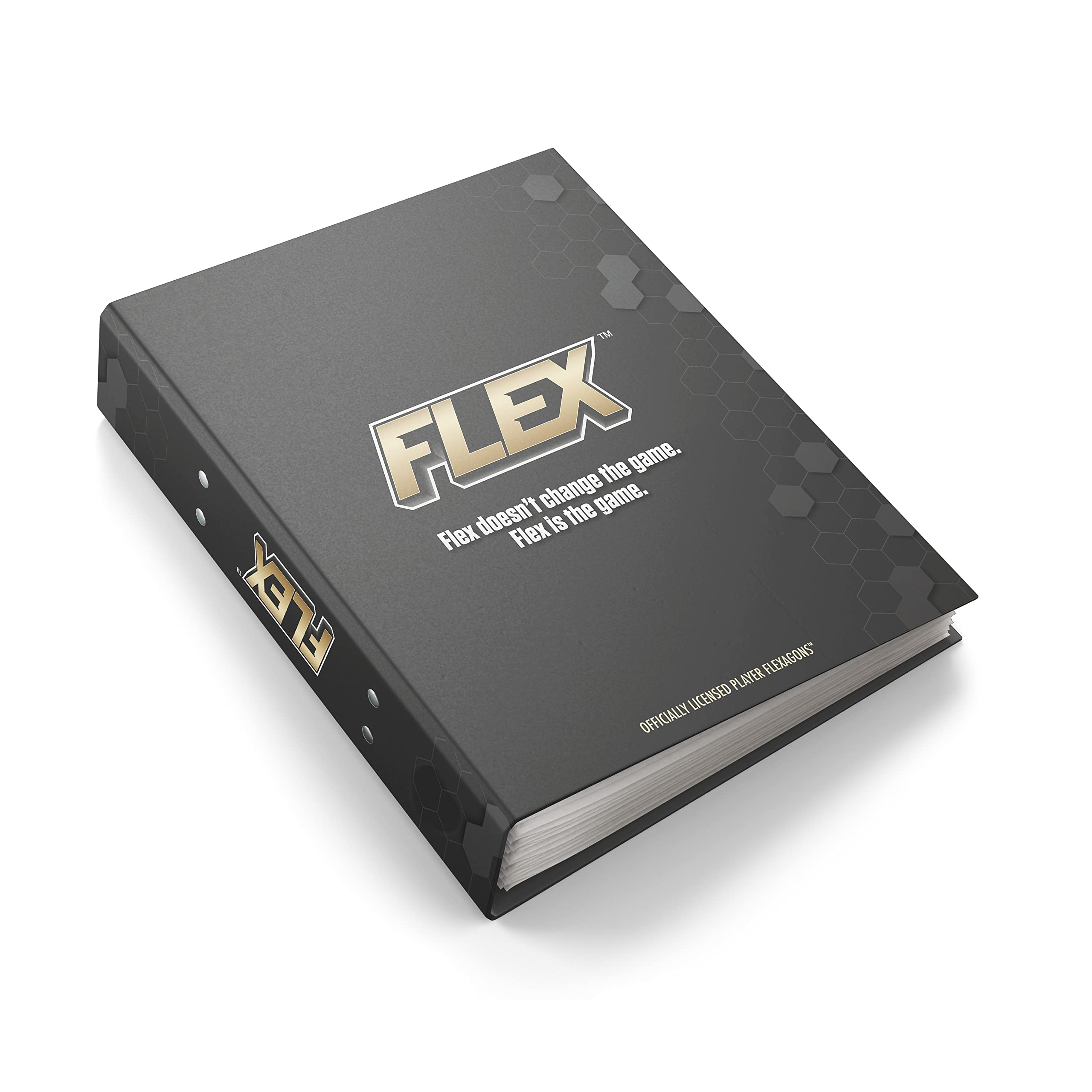 FLEX Album | Store and Display Flexagon Collection | Vinyl Finish | Holds up to 20 Pages