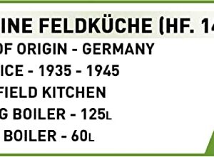 Cobi toys 367 Pcs Hc WWII /2272/ 'Sd.Kfz.10 & Field Kitchen Executive Edition