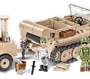 Cobi toys 367 Pcs Hc WWII /2272/ 'Sd.Kfz.10 & Field Kitchen Executive Edition