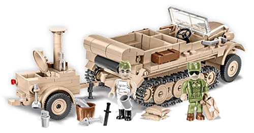 Cobi toys 367 Pcs Hc WWII /2272/ 'Sd.Kfz.10 & Field Kitchen Executive Edition