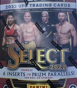 2022 Panini Select UFC New Factory Sealed Blaster Box - 6 Packs - 24 Trading Cards