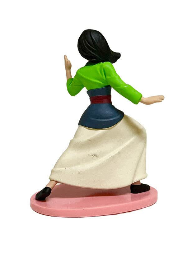 Mulan Playful In Action PVC Cake Topper Figure Figurine Rare Collect New 3” Gift