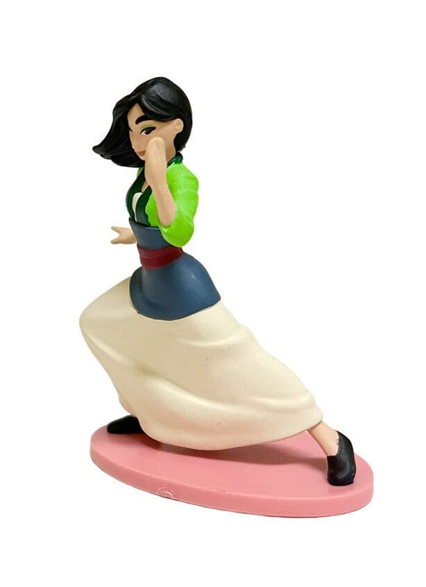 Mulan Playful In Action PVC Cake Topper Figure Figurine Rare Collect New 3” Gift