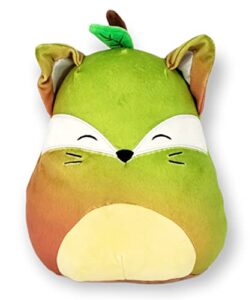 squishmallow squishmallows kellytoy 8 inch (20cm) foodie squad - fifi the fox in pear costume