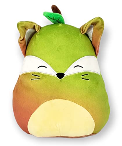 Squishmallow SQUISHMALLOWS KellyToy 8 inch (20cm) Foodie Squad - Fifi The Fox in Pear Costume