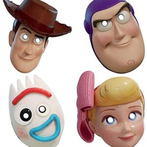 Amscan Toy Story Party Supplies Bundle Pack includes Party Paper Masks - 16 Masks