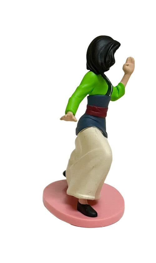 Mulan Playful In Action PVC Cake Topper Figure Figurine Rare Collect New 3” Gift