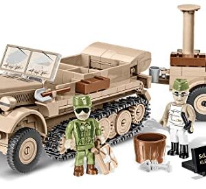 Cobi toys 367 Pcs Hc WWII /2272/ 'Sd.Kfz.10 & Field Kitchen Executive Edition