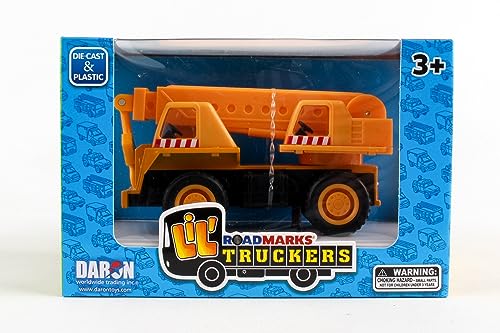 Daron Lil Truckers Construction Crane (LT302), Yellow/Black