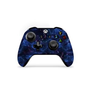 ZOOMHITSKINS Controller Skin Compatible with X1 S and X1 X, Vinyl Sticker Technology, Blue Black Universe Stars, Durable, 1 Skin, Made in The USA