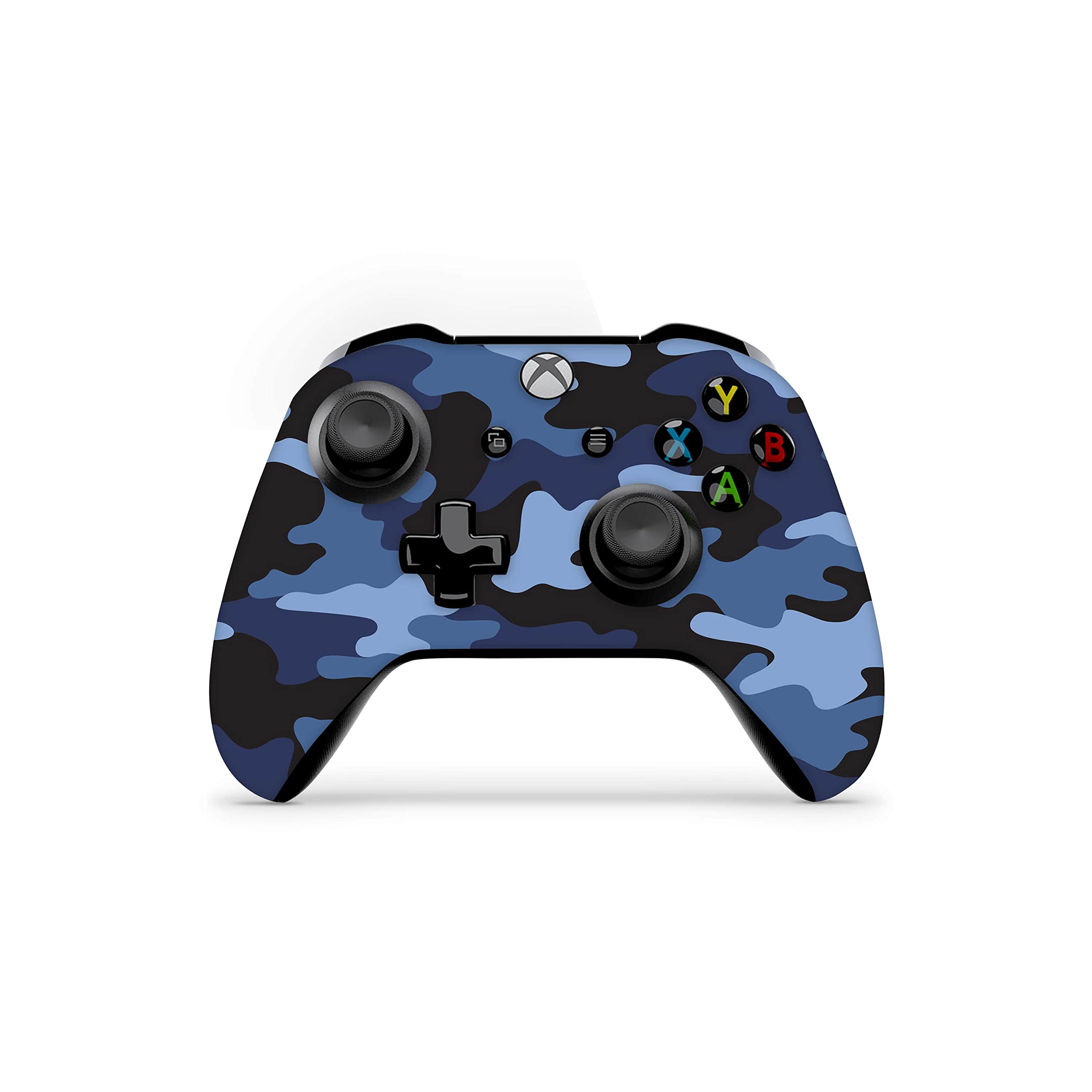 ZOOMHITSKINS Controller Skin Compatible with X1 S and X1 X, Vinyl Sticker Technology, Camo Army Blue Navy Sea Camouflage Soldier, Durable, 1 Skin, Made in The USA