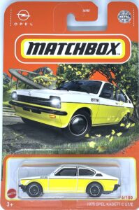 matchbox 2022 - 1975 opel kadett c gt/e [yellow] - 56/100