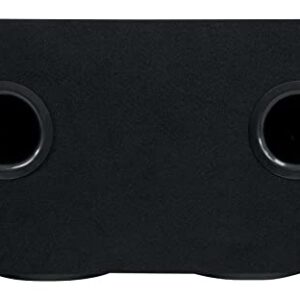 Rockville RV208P Dual 8" 800w Car Audio Subwoofers in Vented Sub Enclosure Box,Black