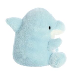 Aurora® Adorable Palm Pals™ Clicks Dolphin™ Stuffed Animal - Pocket-Sized Play - Collectable Fun - Blue 5 Inches