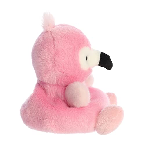 Aurora® Adorable Palm Pals™ Pinky Flamingo™ Stuffed Animal - Pocket-Sized Play - Collectable Fun - Pink 5 Inches