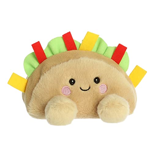 Aurora® Adorable Palm Pals™ Fiesta Taco™ Stuffed Animal - Pocket-Sized Play - Collectable Fun - Brown 5 Inches