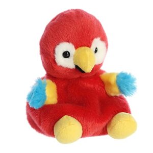 Aurora® Adorable Palm Pals™ Scarlette The Macaw™ Stuffed Animal - Pocket-Sized Play - Collectable Fun - Red 5 Inches