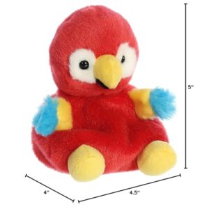 Aurora® Adorable Palm Pals™ Scarlette The Macaw™ Stuffed Animal - Pocket-Sized Play - Collectable Fun - Red 5 Inches