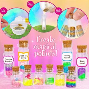 Creative Kids Make & Share Magic Potions | Make Your Own 10 Fairy Potions | Fairy Potions Craft Kit | Magic Toys Kids Potion Making Kit | Gift for 6 7 8 9 Year Old Girl