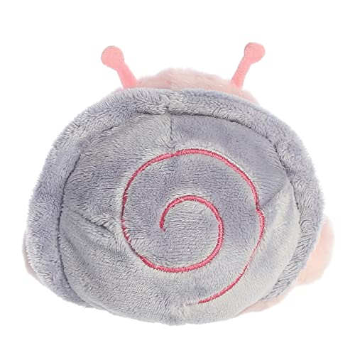 Aurora® Adorable Palm Pals™ Shelby Snail™ Stuffed Animal - Pocket-Sized Play - Collectable Fun - Pink 5 Inches