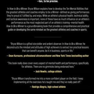 How to Be a Winner: An Athlete’s Mental Health and Performance Guide From the Greatest Winners in Sports