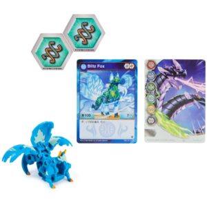 BAKUGAN Evolutions Blitz Fox Blue 2022 Action Figure