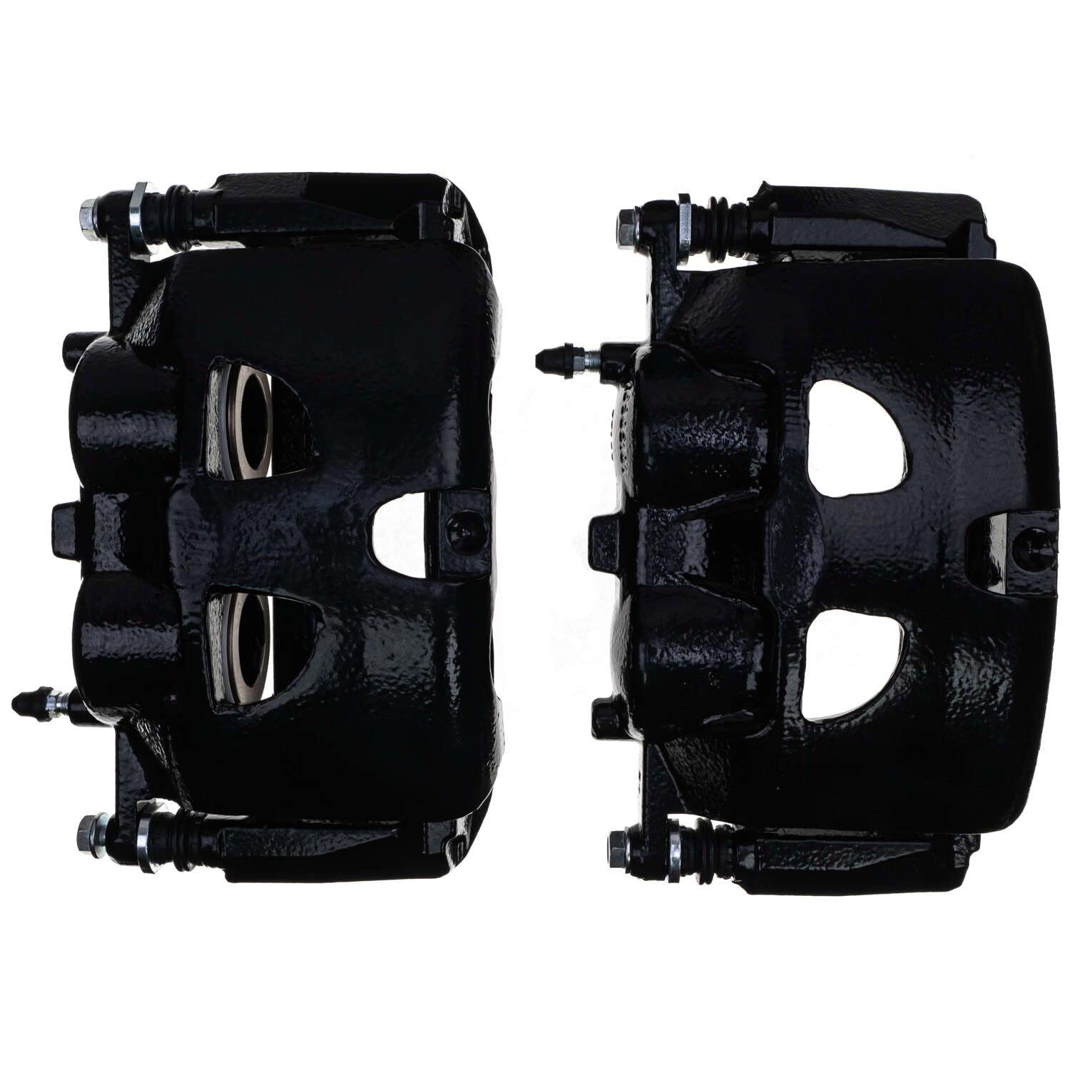 Power Stop S5236BLK Front Pair of High-Temp Black Powder Coated Calipers For Ford Expedition 2010-2021, Ford F-150 2010-2011, Lincoln Navigator 2010-2021 [Model Specific]