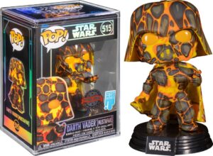 funko pop! artist series: star wars - darth vader (mustafar) vinyl bobblehead, exclusive