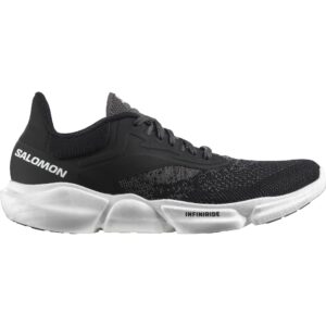 salomon predict soc 3 men's running shoes, black/magnet/white, size 9 m