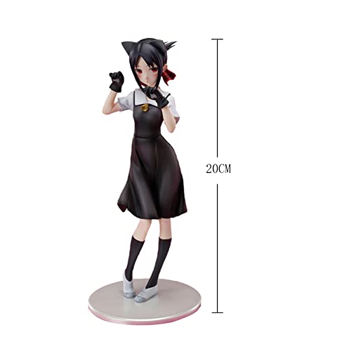 LUNK 2 Piece Shinomiya Kaguya & Fujiwara Chika Characters Model PVC Statue Ornament Gift