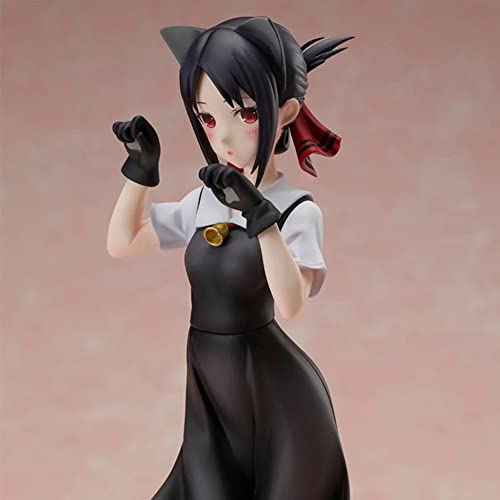 LUNK 2 Piece Shinomiya Kaguya & Fujiwara Chika Characters Model PVC Statue Ornament Gift