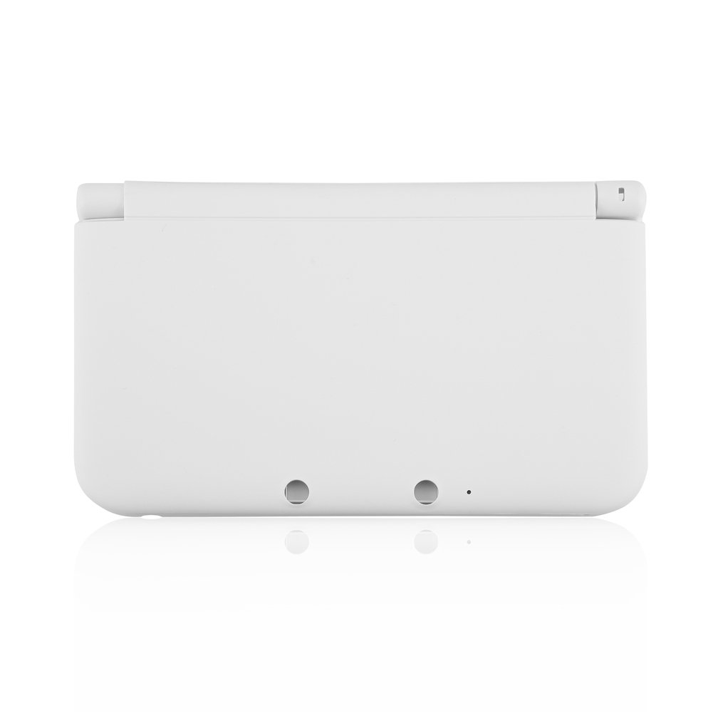 ZPSHYD Full Housing Case, Full Housing Case Cover Shell with Buttons Replacement Part for 3DS XL Game (White)