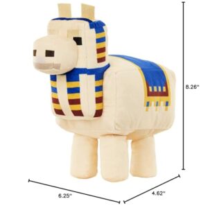 Minecraft Basic Llama Plush, Video-Game Character Soft Doll, Collectible Toy Gift for Ages 3 Years & Older