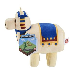 Minecraft Basic Llama Plush, Video-Game Character Soft Doll, Collectible Toy Gift for Ages 3 Years & Older