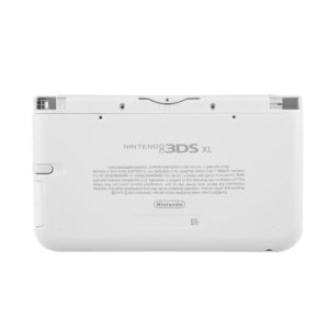 ZPSHYD Full Housing Case, Full Housing Case Cover Shell with Buttons Replacement Part for 3DS XL Game (White)