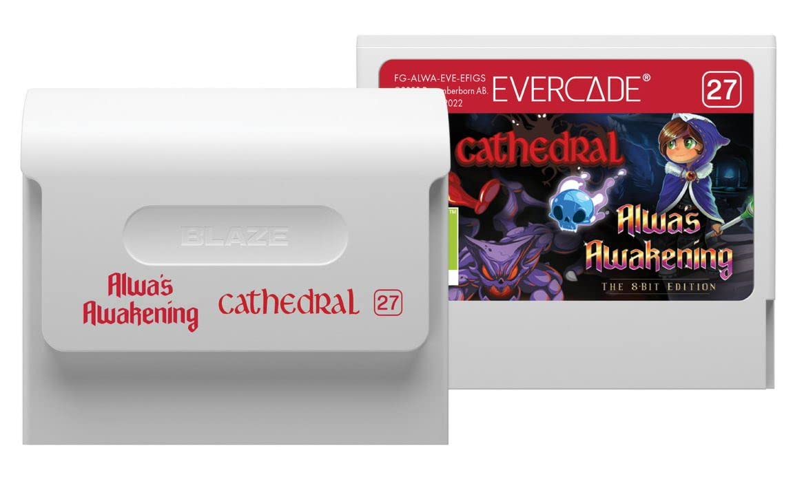 Blaze Evercade Alwa Cathedral Dual Cartridge - USA