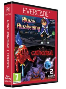 blaze evercade alwa cathedral dual cartridge - usa