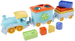 green toys fc stack & sort train