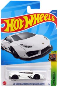 hot wheels lb-work lamborghini huracan coupe, exotics 3/10