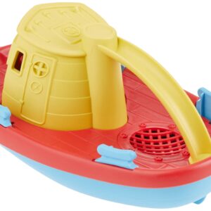 Green Toys Tug Boat Yellow - CB3