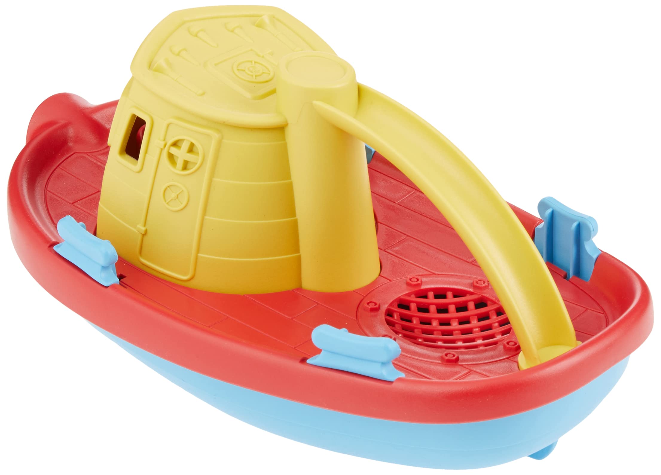 Green Toys Tug Boat Yellow - CB3