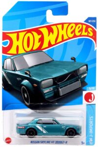 hot wheels nissan skyline ht 2000gt-x, j-imports 9/10